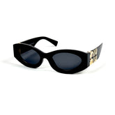 Miu Miu – 11ws - 49 – Black – Acetate - Sunglasses – Ladies