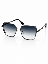 Tees – 2058 – 53 – Green – Metal – Sunglasses – Ladies