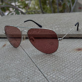 Rayban – 3035 – 62 – Silver Pink– Metal – Sunglasses – Unisex - Premium