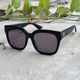 Gucci – 1338 - 50 – Black - Acetate - Sunglasses – Ladies - Premium