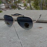 Rayban – 8026 – 62 – Golden Blue Gradient – Metal – Sunglasses – Unisex - Premium