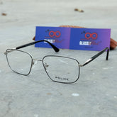 Police – 0301 – 54 – Silver Black – Metal - Optics – Unisex - Premium