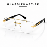 Rimless – 2341 – 53 – Golden – Metal - Optics – Unisex (Transition)