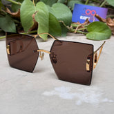 Dior – Montaigne s7u - 64 – Brown – Metal - Sunglasses – Ladies - Premium