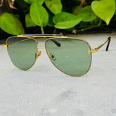 Tom Ford – 1018 - 60 – Golden Green – Metal - Sunglasses – Unisex - Premium