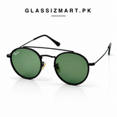 Rayban – 3647 – 51 – Black Green – Metal – Sunglasses – Unisex