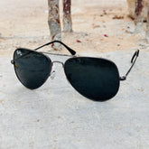 Rayban – 3026 – 62 – Grey Black – Metal – Sunglasses – Unisex