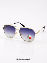 Rayban – 8230 – 57 – Golden Black Gradient – Metal – Sunglasses – Unisex