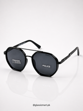 Police – 802 – 50 – Black – Metal - Sunglasses – Unisex