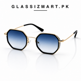 Police – 19106 – 58 – Golden Blue – Metal – Sunglasses – Unisex