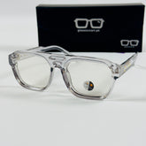 Moscot – P408 - 58 - Transparent Grey – Acetate – Optics - Unisex (Transition)