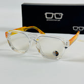 Moscot – P408 - 58 - Transparent Tortoise – Acetate – Optics - Unisex (Transition)