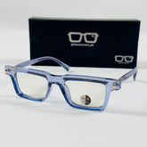 Moscot – P349 - 49 - Transparent Blue – Acetate – Optics - Unisex (Transition)