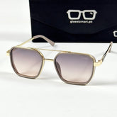 Cartier – 58497 – 54 – Golden Pink – Metal – Sunglasses – Unisex