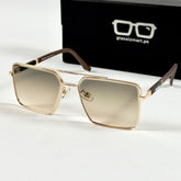Prada – 23303 - 60 – Golden Brown - Metal - Sunglasses – Unisex