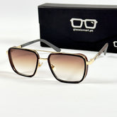 Armani – 58446 - 53 – Golden Brown - Metal - Sunglasses – Unisex