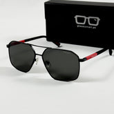 Prada – A50 - 60 – Black - Metal - Sunglasses – Unisex - Premium