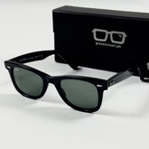 RayBan – 2140 – 50 – Black Green – Acetate- Sunglasses – Unisex - Premium