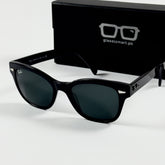 RayBan – 0880 – 52 – Black – Acetate- Sunglasses – Unisex - Premium