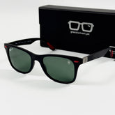 RayBan – 4195 – 52 – Black Green – Acetate- Sunglasses – Unisex - Premium