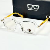 Moscot – P365 - 47 - Transparent Yellow – Acetate – Optics - Unisex (Transition)