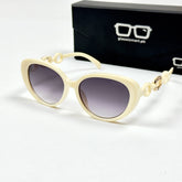 Chanel – 02405 – 55 - White Gradient – Acetate – Sunglasses - Ladies