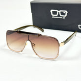 Burberry – 5007 - 51 – Brown - Metal - Sunglasses – Unisex