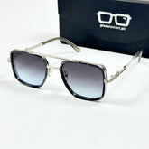 Balmain – 19314 – 57 – Grey – Metal – Sunglasses – Unisex