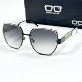 Gucci – 582 - 60 – Black Gradient – Metal – Sunglasses - Ladies