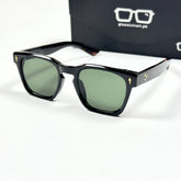 Moscot – 65020 – 52 - Black Green – Acetate – Sunglasses - Unisex