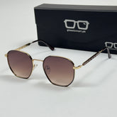 Louis Vuitton – 11731 – 55 – Golden Brown – Metal – Sunglasses – Unisex