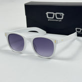 Moscot – 86337 – 50 - White Black Gradient – Acetate – Sunglasses - Unisex