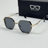 Dior – 5039 – 51 – Golden Black – Metal – Sunglasses – Unisex