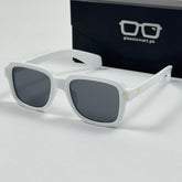 Moscot – 6027 – 52 - White Black – Acetate – Sunglasses - Unisex