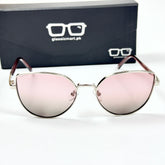 Dior – 8101 – 58 – Silver Pink – Metal – Sunglasses – Ladies