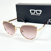 Dior – 8101 – 58 – Golden Pink – Metal – Sunglasses – Ladies