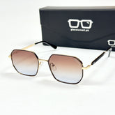 Guci – 2A38 – 45 – Golden Multi – Metal – Sunglasses – Unisex