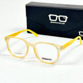 Moscot – 6606 - 54 - Yellow – Acetate – Optics - Unisex