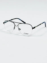 Cartier – 90455 – 54 – Silver Blue – Metal - Optics – Unisex