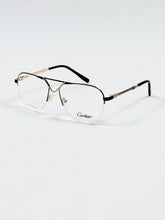 Cartier – 90455 – 54 – Golden Black – Metal - Optics – Unisex