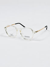 Gucci – 6008 – 52 - Transparent – Metal - Acetate – Optics – Ladies