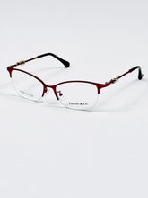 Tiffany & Co – 807 – 54 – Red – Metal - Optics – Ladies
