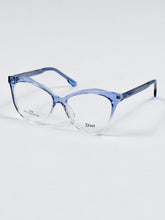 Dior – 913 – 54 – Blue Transparent – Acetate - Optics – Ladies