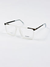 Cartier – 202412 – 51 - Transparent White – Metal - Acetate – Optics - Unisex