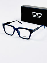 Prada – 202411 – 50 - Blue – Metal - Acetate – Optics - Unisex