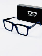 Gucci – 202413 – 52 - Blue – Metal - Acetate – Optics - Unisex