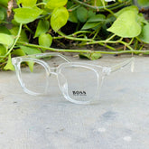 Boss – 6005 – 54 - Transparent – Acetate - Optics – Unisex