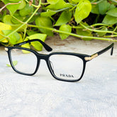 Prada – 5056 – 53 – Golden Black – Acetate - Optics – Unisex - Premium