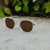 Boss – 003 – 56 – Transparent Brown – Acetate – Sunglasses – Unisex