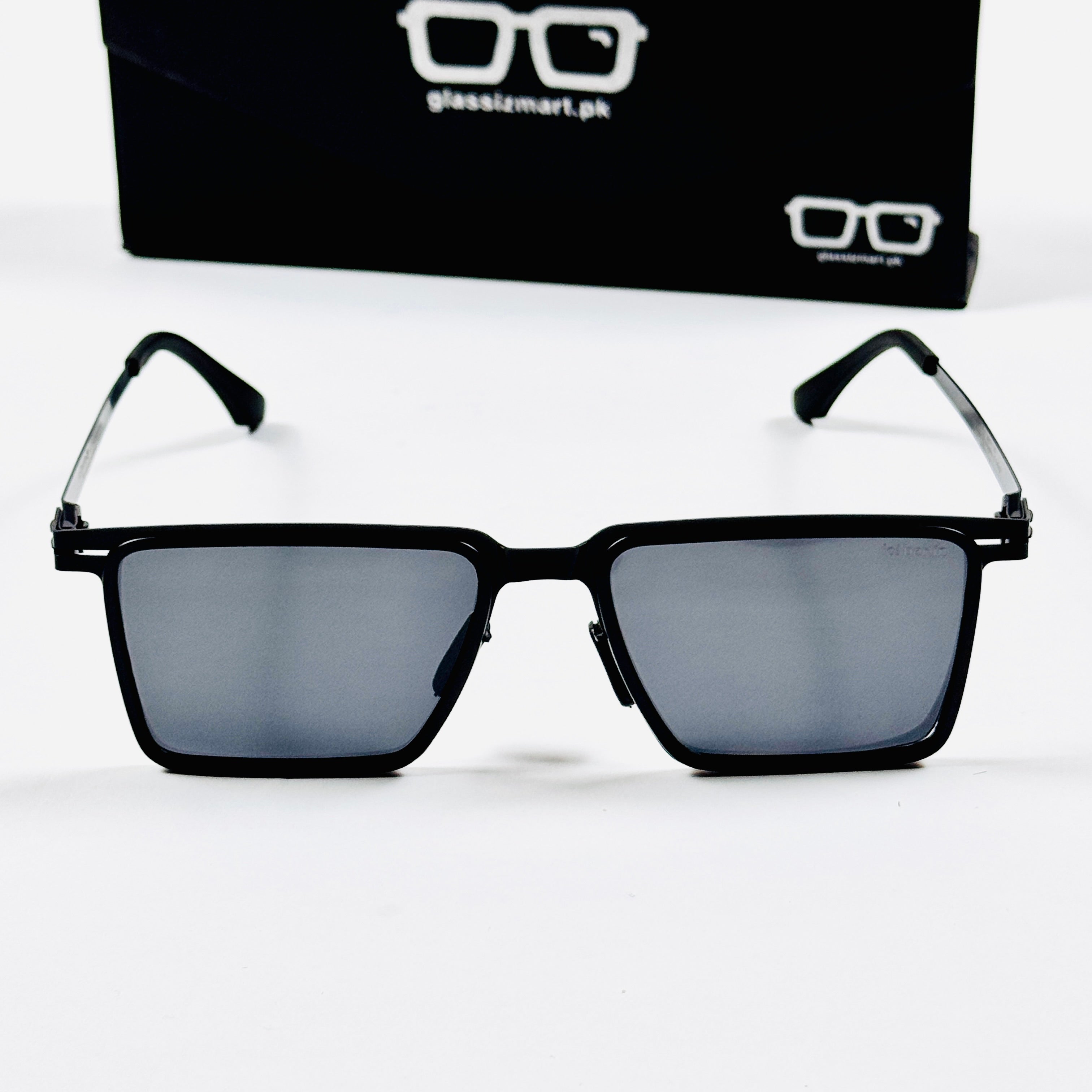 ICI BERLIN – 2221 – 56 – Black –  Metal - Sunglasses – Unisex
